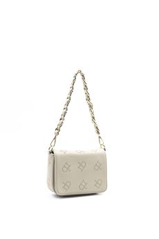 BEIGE WOMEN'S FLAP BAG IN BAROQUE ROCCO ECO-LEATHER ROCCO BAROCCO | RBRB8405BEIGE